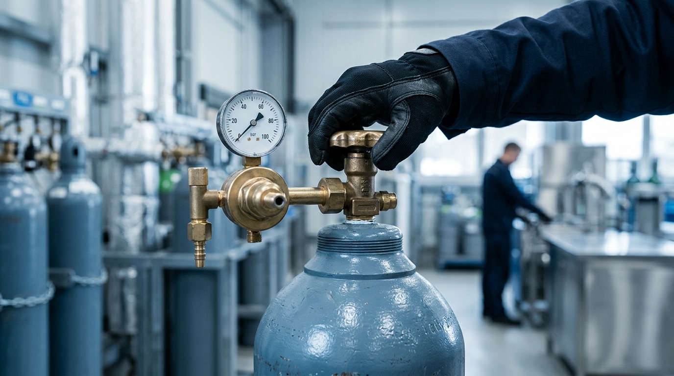 شارژ کپسول دی‌اکسید کربن CO2